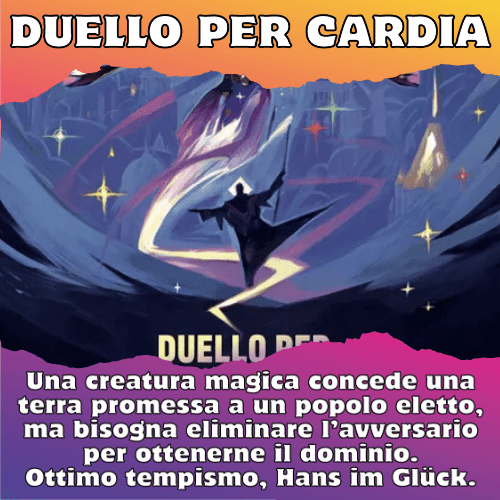 Duello per Cardia: lotta per la città&nbsp;promessa