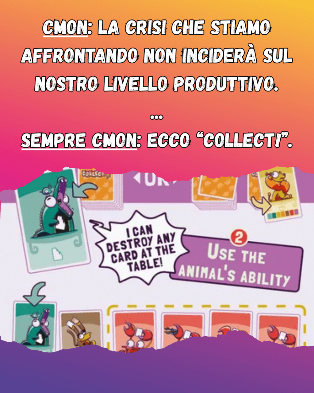 Collect!: CMON suona la carica. Con l’ukulele.