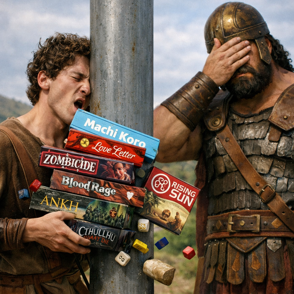 CMON vs ASMODÉE: Davide contro il&nbsp;palo