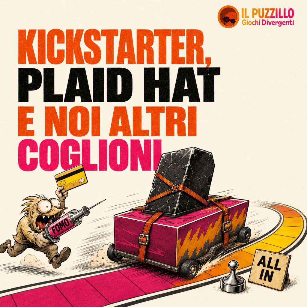 KICKSTARTER, PLAID HAT E NOI ALTRI&nbsp;COGLIONI